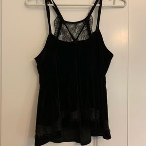 Free People Velvet Tank Top
